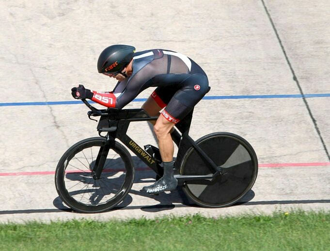 Victor Campenaerts Stundenrekord-Fahrrad